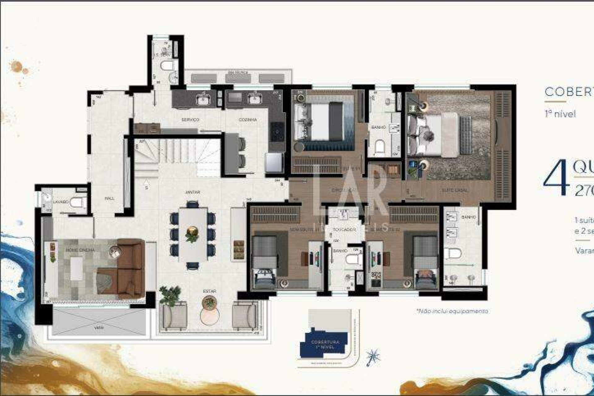 Marc Chagall Residence - Serra - Belo Horizonte, MG