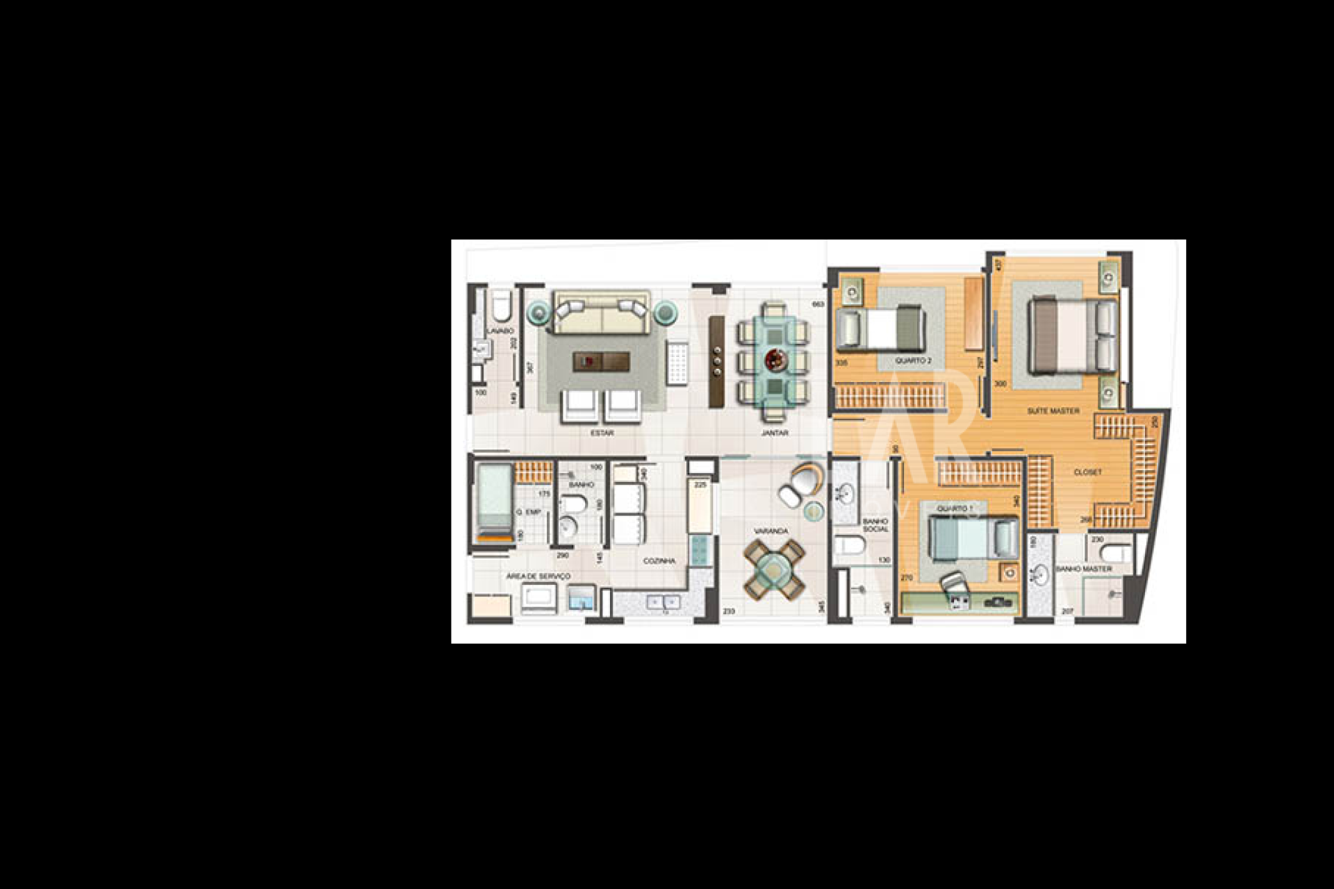 Apartamento de 3 quartos à venda, Vale dos Cristais, Nova Lima - MG