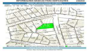 Lote - Terreno à venda, Santa Cruz, Belo Horizonte - MG