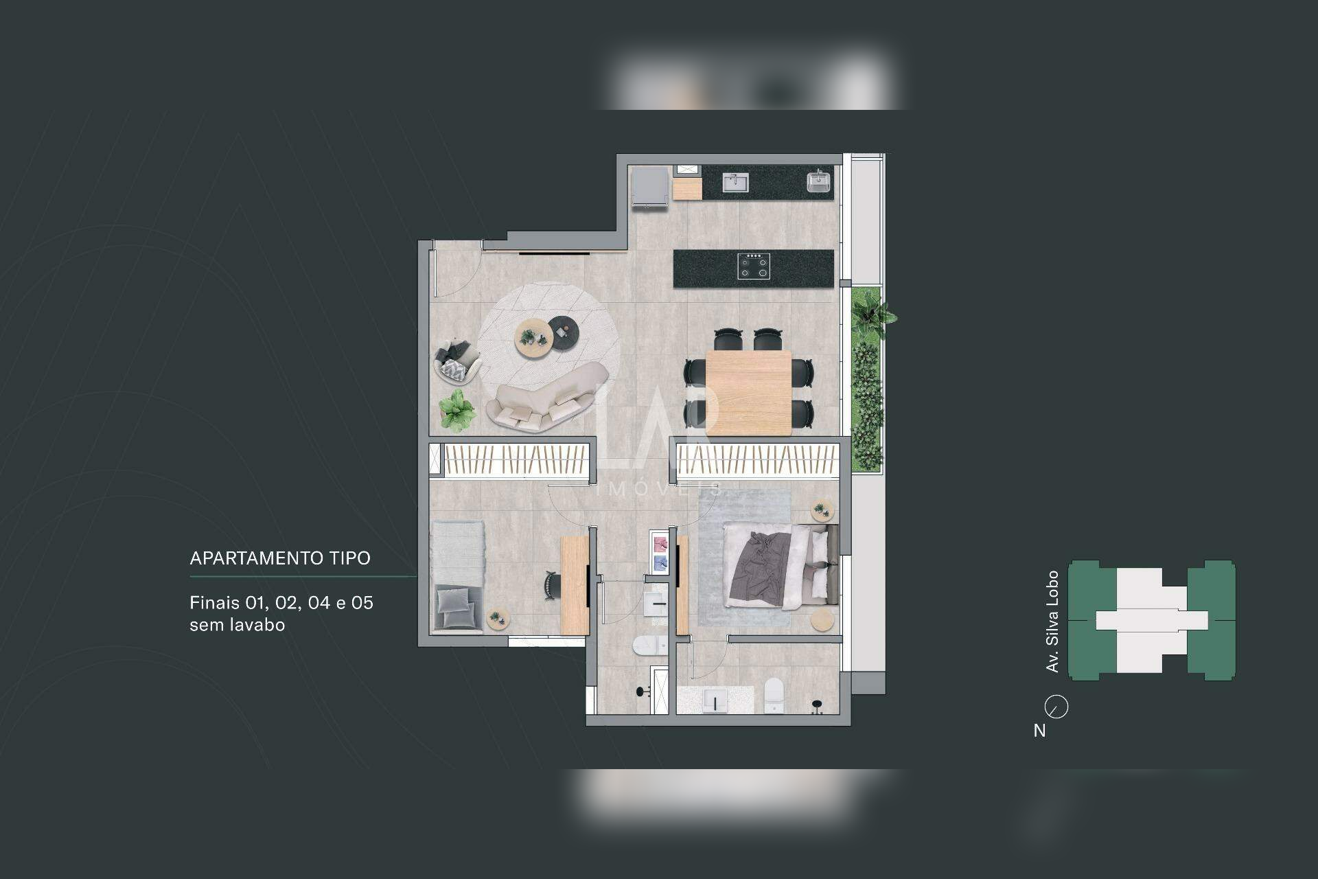 Apartamento de 2 quartos à venda, Nova Granada, Belo Horizonte - MG