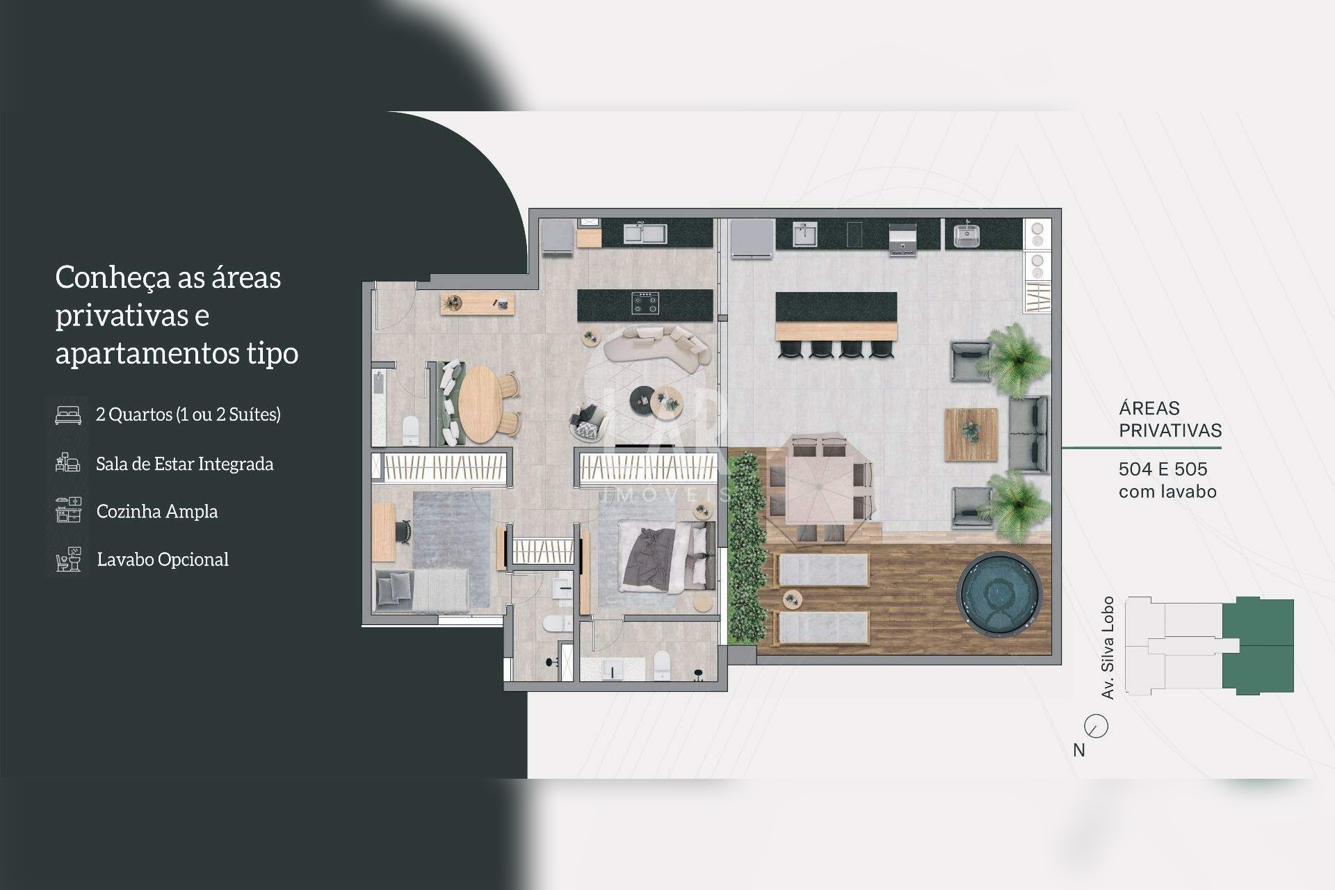 Apartamento de 2 quartos à venda, Nova Granada, Belo Horizonte - MG