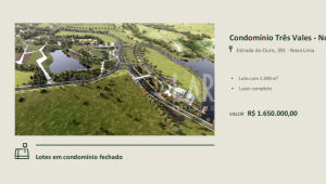 Lote em Condomínio à venda, Área Rural de Nova Lima, Nova Lima - MG