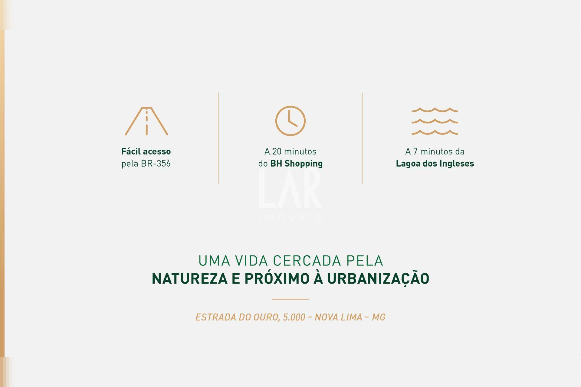 Lote em Condomínio à venda, Área Rural de Nova Lima, Nova Lima - MG
