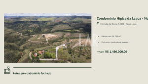 Lote em Condomínio à venda, Área Rural de Nova Lima, Nova Lima - MG