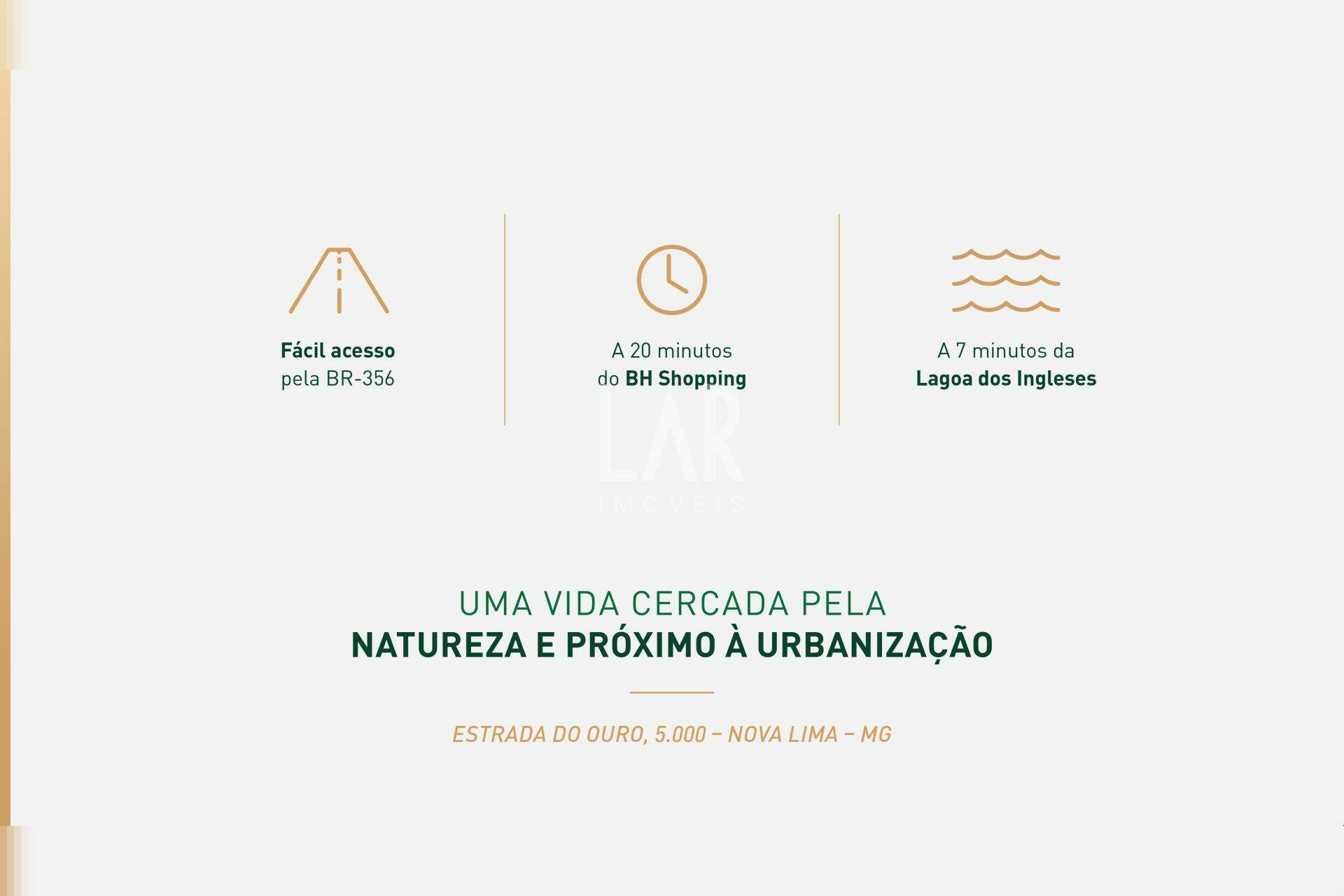 Lote em Condomínio à venda, Área Rural de Nova Lima, Nova Lima - MG