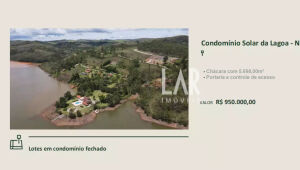 Lote em Condomínio à venda, Área Rural de Nova Lima, Nova Lima - MG