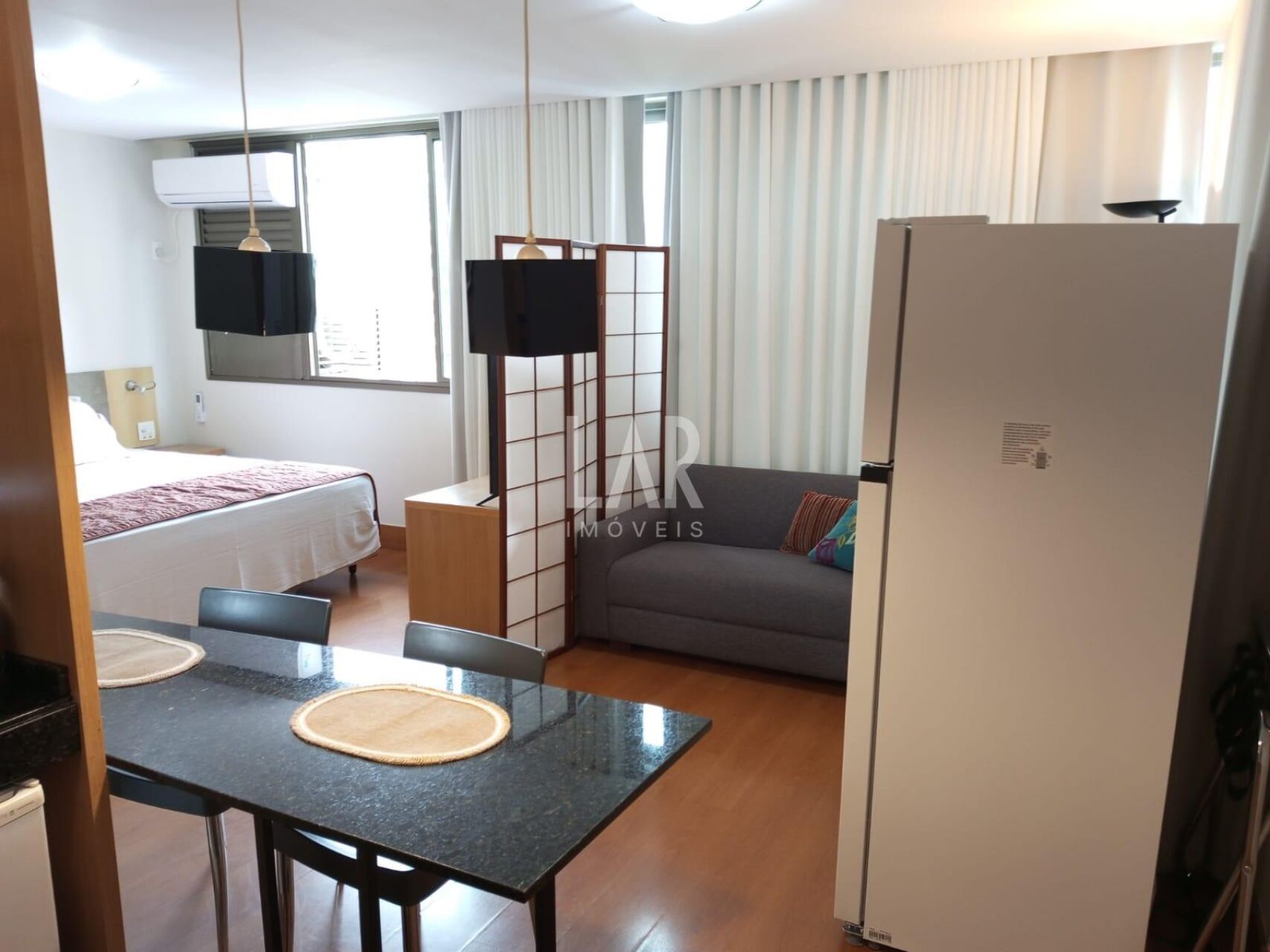 Flat de 1 quarto para alugar, Lourdes, Belo Horizonte - MG