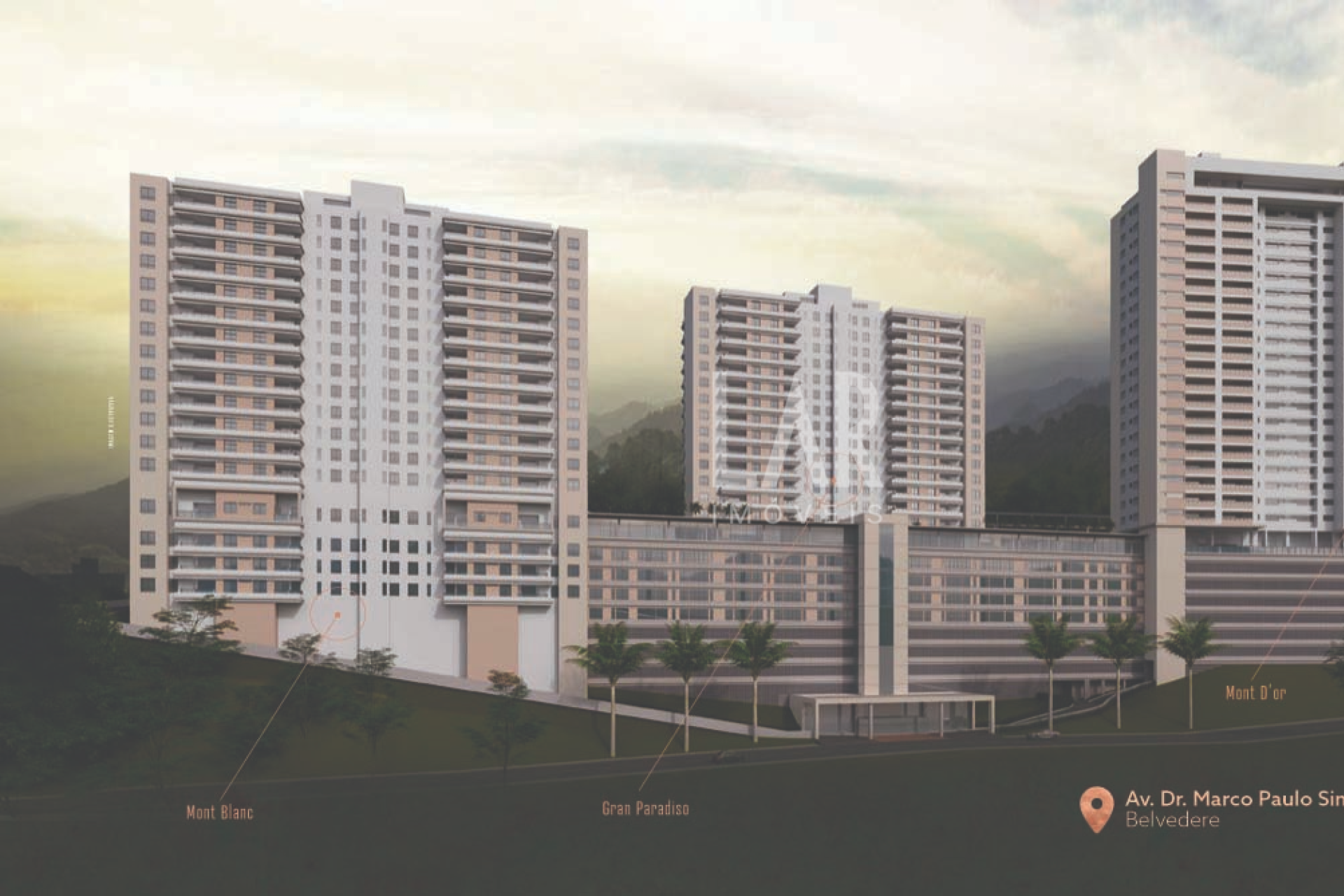 Apartamento de 4 quartos à venda, Serra do Curral Del Rey, Nova Lima - MG