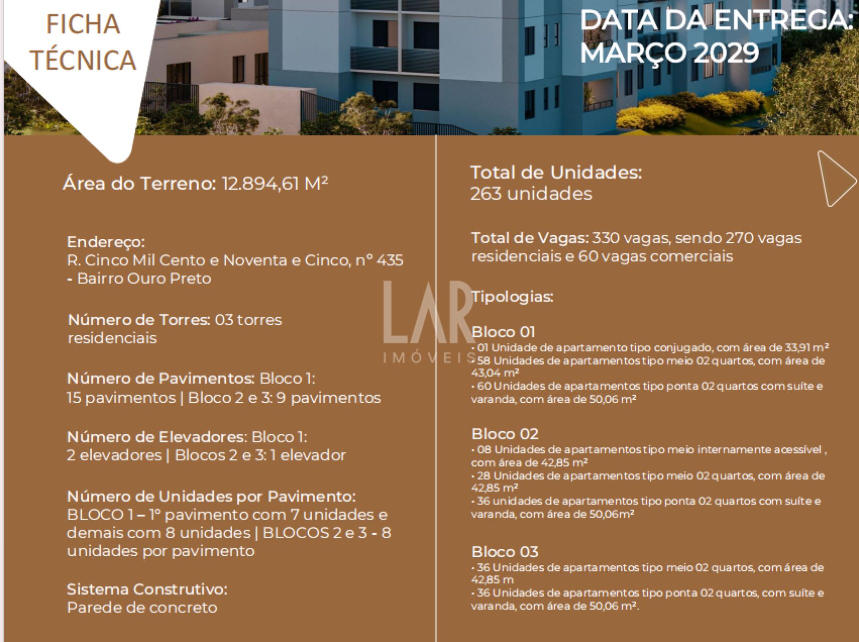 Apartamento de 2 quartos à venda, Castelo, Belo Horizonte - MG