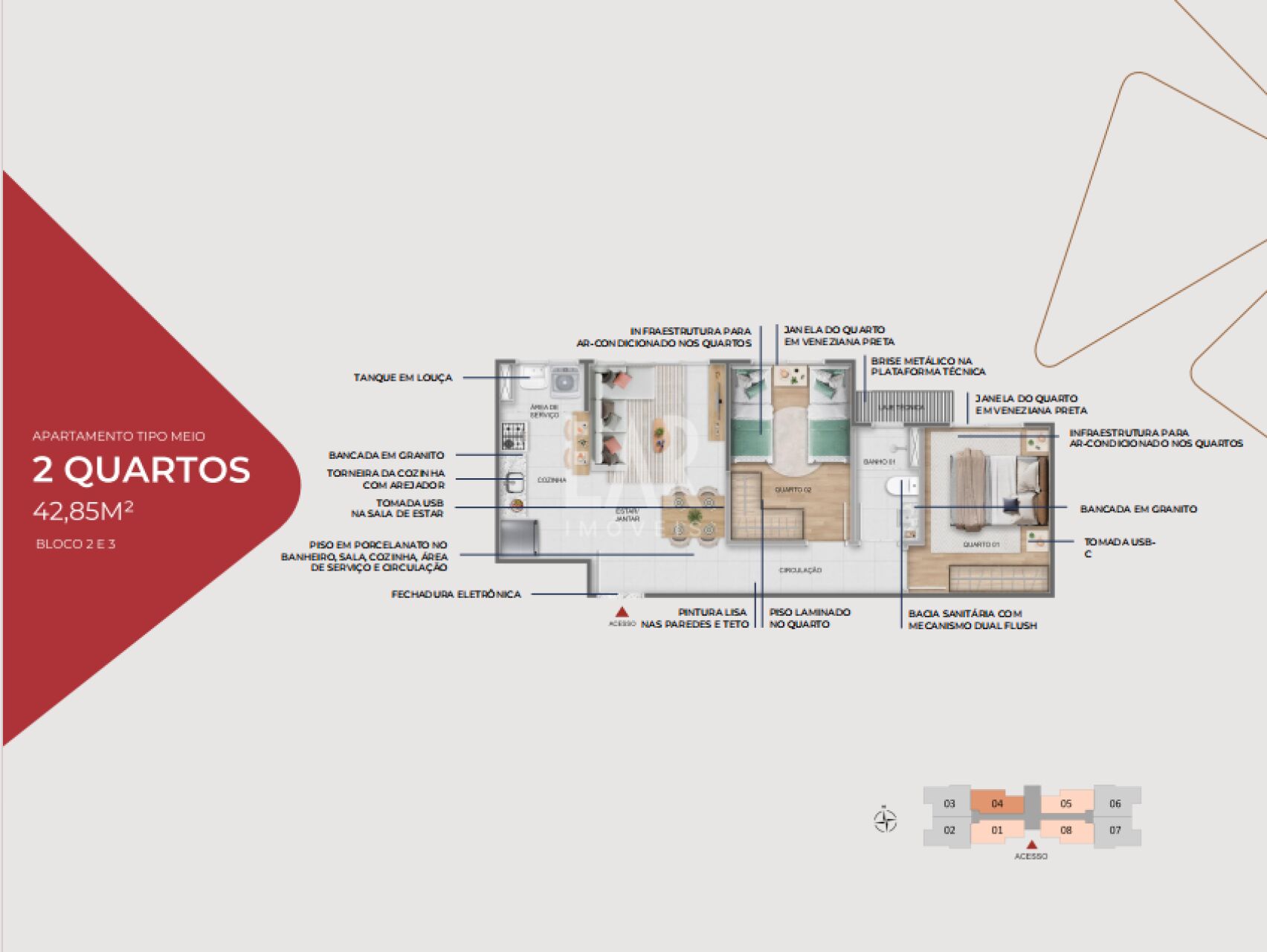 Apartamento de 2 quartos à venda, Castelo, Belo Horizonte - MG