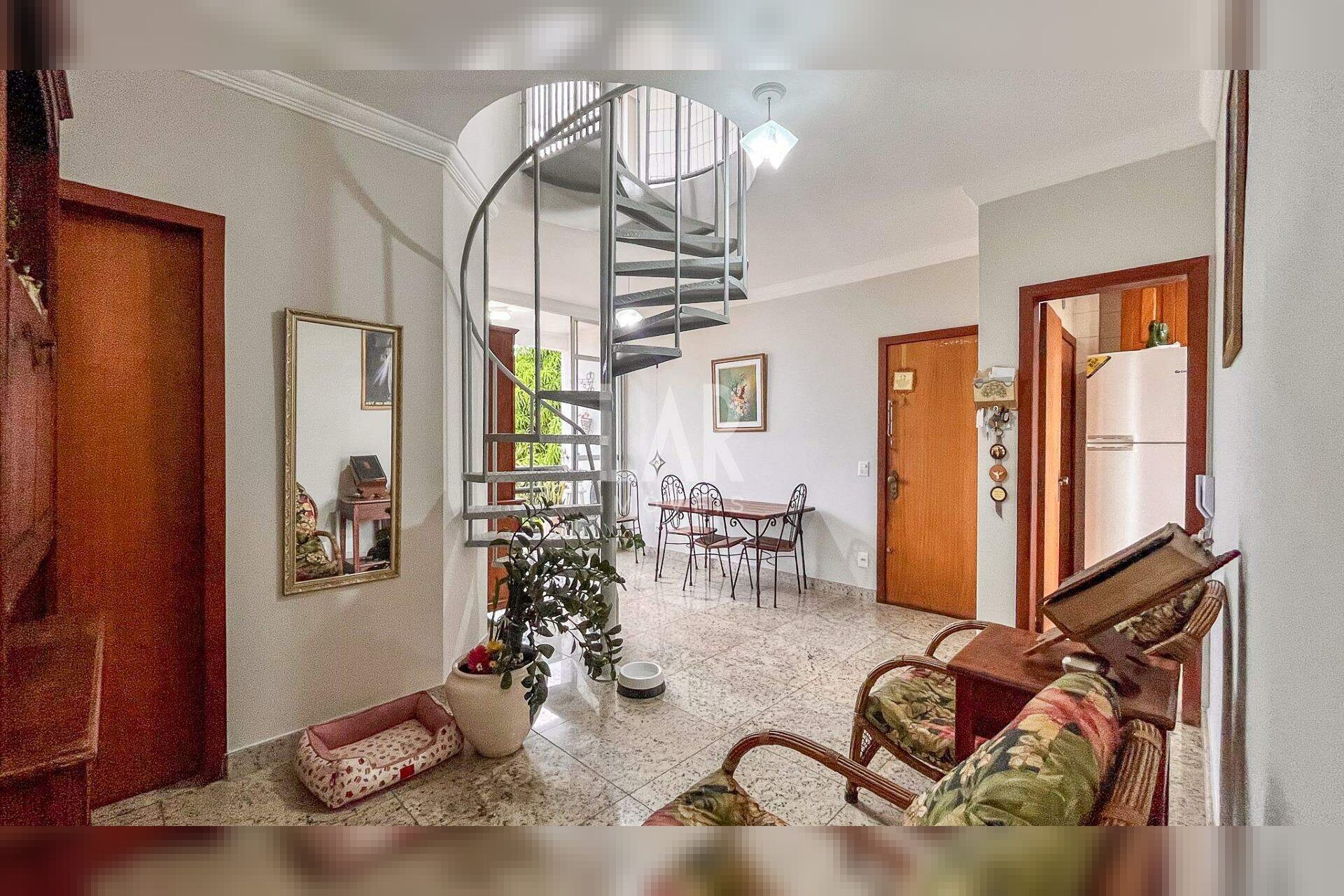 Cobertura de 3 quartos para alugar, Santa Amélia, Belo Horizonte - MG