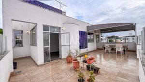 Cobertura de 3 quartos para alugar, Santa Amélia, Belo Horizonte - MG