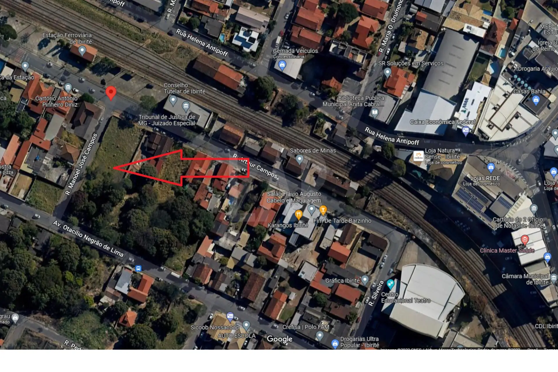 Lote - Terreno para alugar, Centro, Ibirité - MG